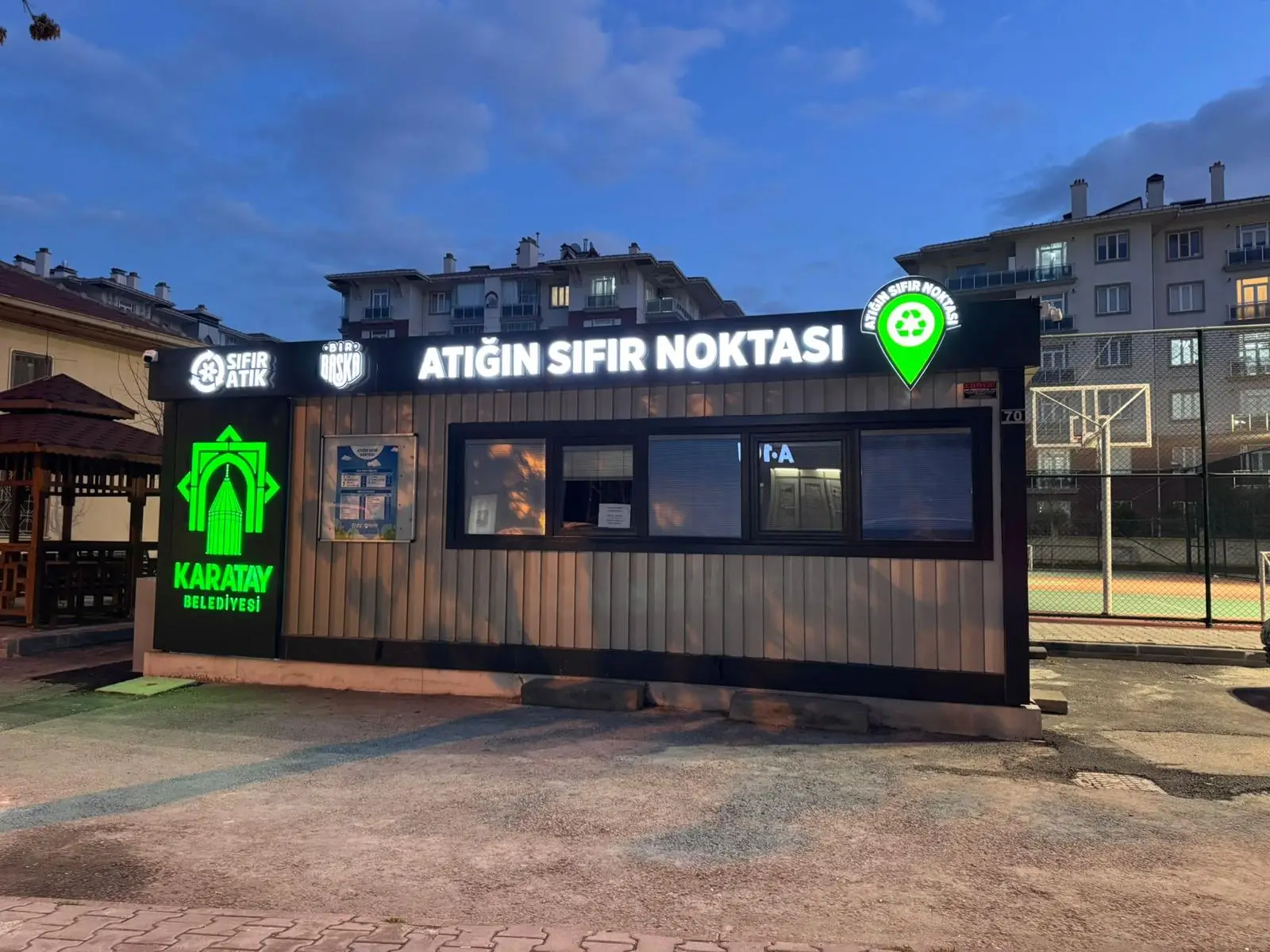 Modüler Yapı • Sıfır Atık Merkezi